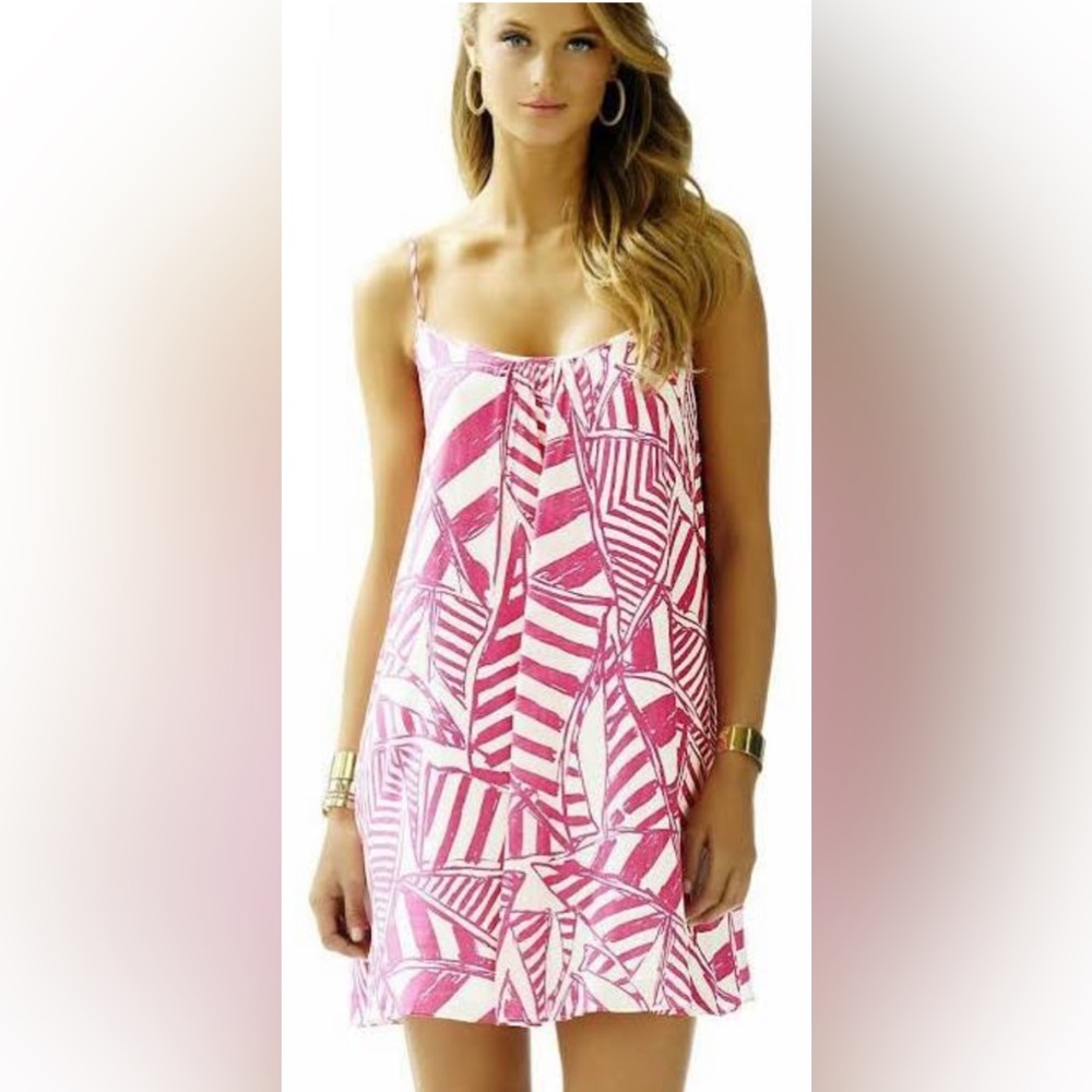 Lilly Pulitzer Daphne dress, Capri pink XS